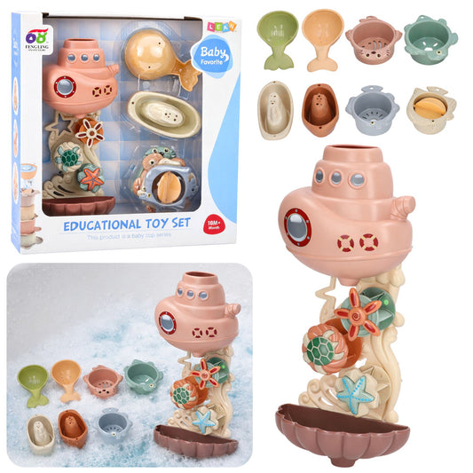 Vannas rotaļlietas - zemūdens 9gab.