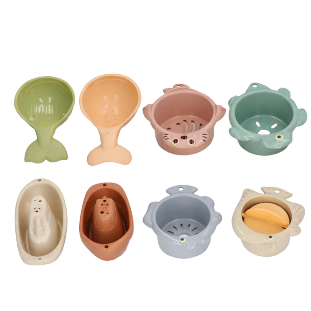 Vannas rotaļlietas - zemūdens 9gab.